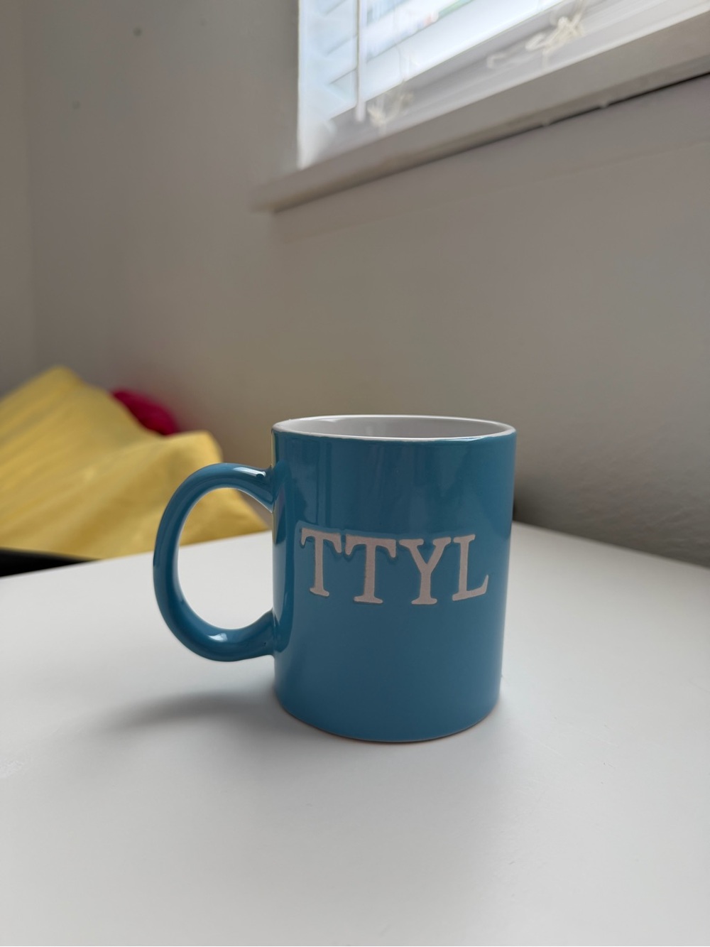 Y2K TTYL Blue Coffee Mug